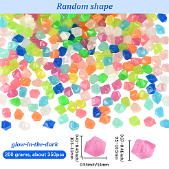 200 г светящихся акриловых бусин&nbsp;OACR-SP0001-79B