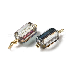 Подвески из полупозолоченного стекла&nbsp;KK-P242-23G-02