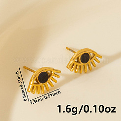 Ohrstecker aus 304 Edelstahl mit übertriebenem Auge – High-End&nbsp;CU5897-3