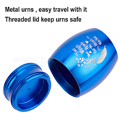 Гроб для праха домашних животных из нержавеющей стали 316 AJEW-WH0013-32A