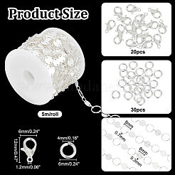 Набор для изготовления цепочного браслета и ожерелья&nbsp;CHC-NB0001-10