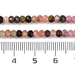 Натуральный турмалин бисер нитей G-F770-D06-03