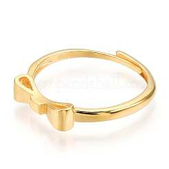 925 серебряное регулируемое кольцо STER-T007-05G