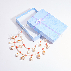 Колье в богемном стиле NJEW-PH0001-11