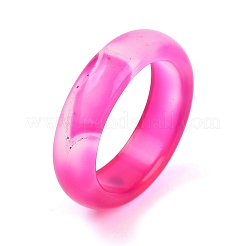 Anelli da dito in agata naturale tinta e riscaldata per donna&nbsp;RJEW-Z075-02S