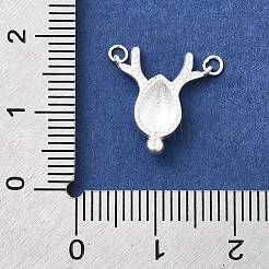 Рождественские подвески в виде оленя из стерлингового серебра 925 STER-A048-10S