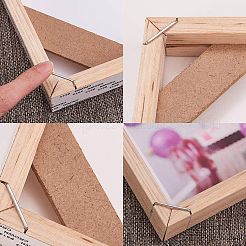 Cadre de peinture en bois de pin&nbsp;DIY-WH0158-34F