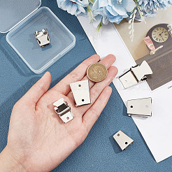 6 шт. 2-х стильная железная застежка-боло для галстука IFIN-GF0001-25P