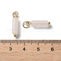 Природного розового кварца подвески STAS-C120-01G-02