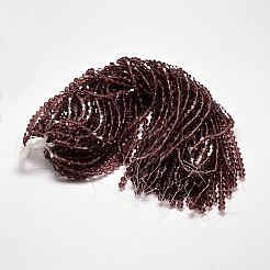 Прозрачные стеклянные бусины EGLA-A039-T2mm-D05