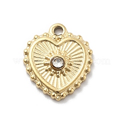 Подвески из нержавеющей стали 304 со стразами STAS-L283-33G