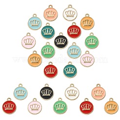 45шт 9 цвета сплава эмаль подвески&nbsp;ENAM-CJ0004-56