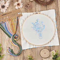 3 Set mit 3 DIY-Stickerei-Starter-Kits&nbsp;DIY-TA0006-67