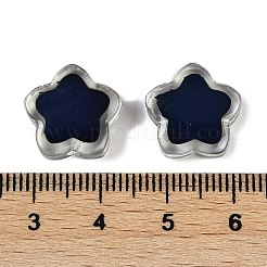 Двухцветные стеклянные бусины для настроения&nbsp;GLAA-Z007-06B