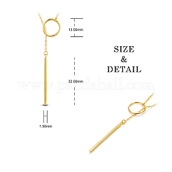 925 ожерелье лариат из стерлингового серебра JN645B