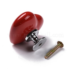 Дверные ручки из фарфора в форме сердца&nbsp;LS-FIND-Z004-16D