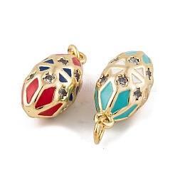 Латунные микро проложить кубического циркония подвески&nbsp;KK-E112-09G