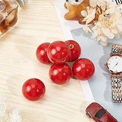 Пластиковые круглые бусины KY-WH0001-009