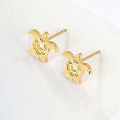 Серьги-гвоздики из нержавеющей стали 201&nbsp;LS-LM7211-1