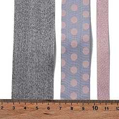 Ruban polyester 9 yards 3 styles&nbsp;SRIB-C002-02E