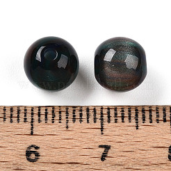 Бусины из cмолы&nbsp;RESI-YW0004-28A-04