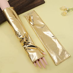 Длинные перчатки без пальцев из полиэстера&nbsp;AJEW-WH20018-117C