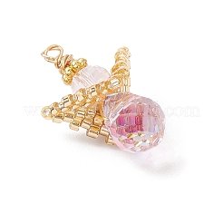 Стеклянные подвески PALLOY-MZ00955-03