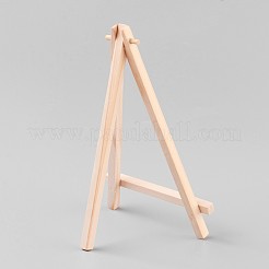Supports du carnet de croquis de chevalet en bois&nbsp;DIY-WH0077-B01
