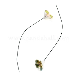Handbemalte Keramikblumenstiele mit Eisenstiel&nbsp;PR-CBAD4A8-01