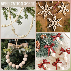 Натуральные незаконченные деревянные бусины WOOD-SP0001-62E