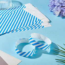 Bracelets jetables en papier&nbsp;BJEW-TAC0075-002E
