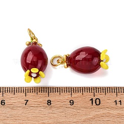 Подвески лэмпворк ручной работы LAMP-Z012-01G-07