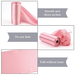 Rubans plats en polyester&nbsp;SRIB-WH0011-012F