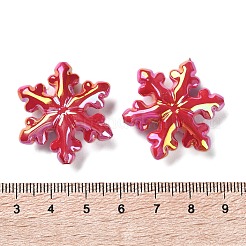 Непрозрачные акриловые бусины с УФ-покрытием PACR-D288-09