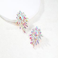 Boucles d'oreilles à tige en alliage plaqué or véritable 18 carat&nbsp;IN6700-2