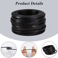 Cordons plats en cuir de 20 mètre&nbsp;WL-CL0001-16B