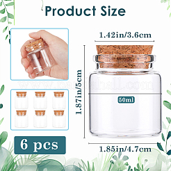 Стеклянная бутылка&nbsp;CON-CP0001-006B