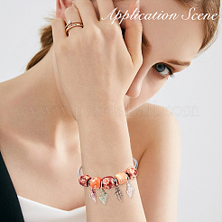 24 Stück 3 Farben 304 Edelstahl gedrehte Seilform Armreifen für Frauen&nbsp;BJEW-HS0001-03