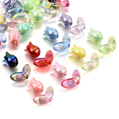 48 шт. 2 стиля акриловых бусин с УФ-покрытием SACR-FS0001-37