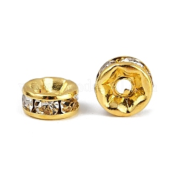 Латунные бусины разделители для поставки стразов&nbsp;RB-A014-Z7mm-01G-NF