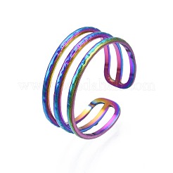 Манжетное кольцо из нержавеющей стали 304&nbsp;RJEW-N038-090