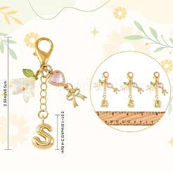 Decorazioni pendenti in ottone&nbsp;HJEW-YW00465-01