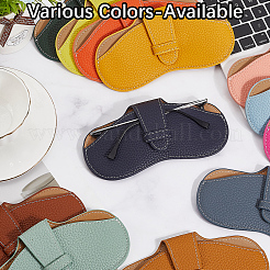 1шт чехол для очков из искусственной кожи&nbsp;AJEW-CN0004-43G