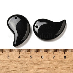 Подвески из натурального черного оникса (окрашенные и нагретые)&nbsp;G-Q018-03A