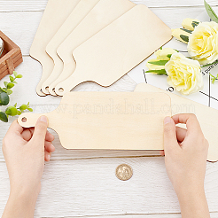 Мини деревянная разделочная доска с ручкой&nbsp;AJEW-GF0004-68