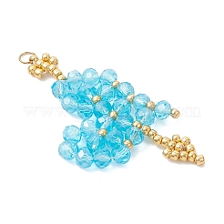 Стеклянные подвески&nbsp;PALLOY-MZ01235-02