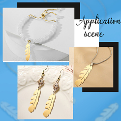 12 шт. подвески из нержавеющей стали 304 двух цветов&nbsp;STAS-UN0033-82