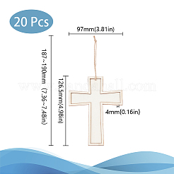 Большие подвески из самшита FIND-WH0420-50