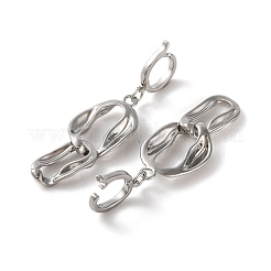 Латунь раз по сравнению с застежками KK-U016-07P