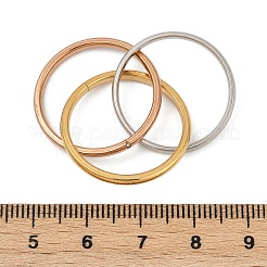 Anelli con anello ad incastro Trinity in acciaio inossidabile 201&nbsp;FS-WG6776A-03